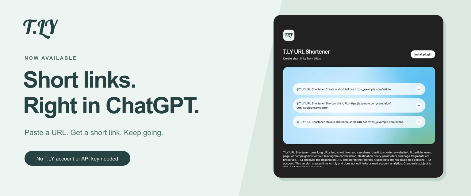 T.LY Is Now Available in ChatGPT