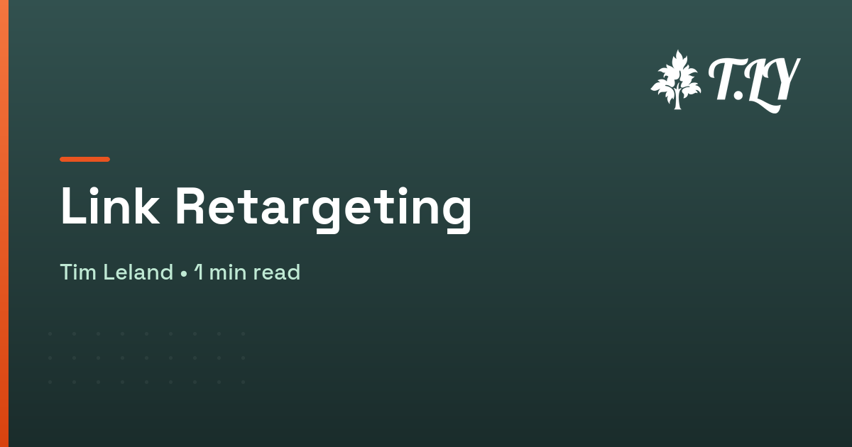 Reget Link Link Retargeting